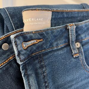Everlane Women's Skinny Jeans - Dark Blue